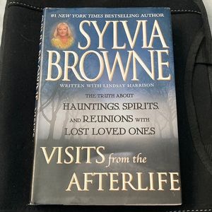 BOGO Sylvia Browne Visits from the Afterlife  Hardcover with DJ BUY 1 GET 1 FREE